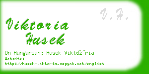 viktoria husek business card